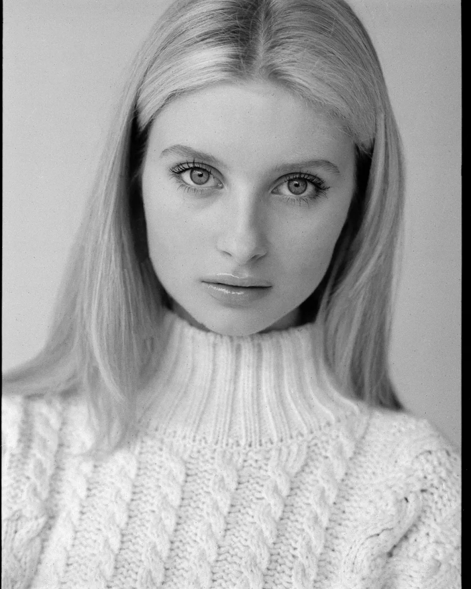 Cream cable knit sweater